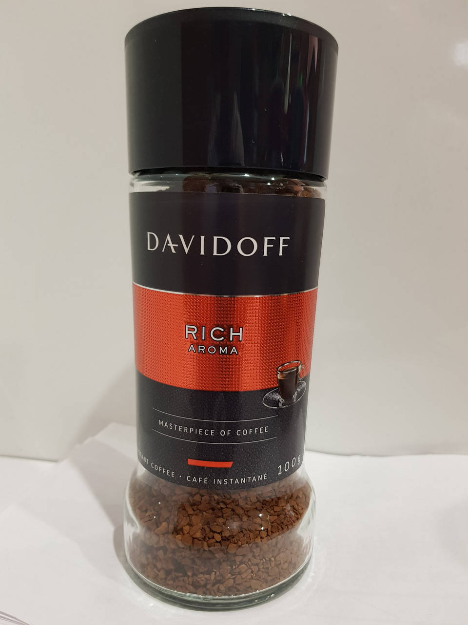 Растворимый сублимированный кофе Davidoff Cafe Rich Aroma, Давидофф Рич Арома 100г в стеклянной банке
Растворимый сублимированный кофе Davidoff Cafe Rich Aroma, Давидофф Рич Арома 100г в стеклянной банке
