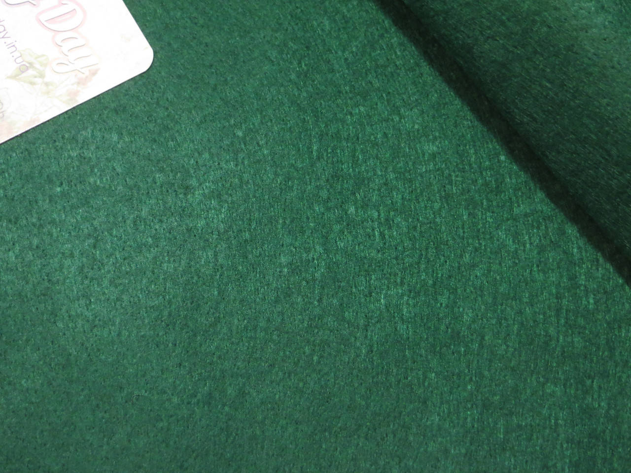 Фетр мягкий, цвет - зеленый
Фетр мягкий, цвет - зеленый