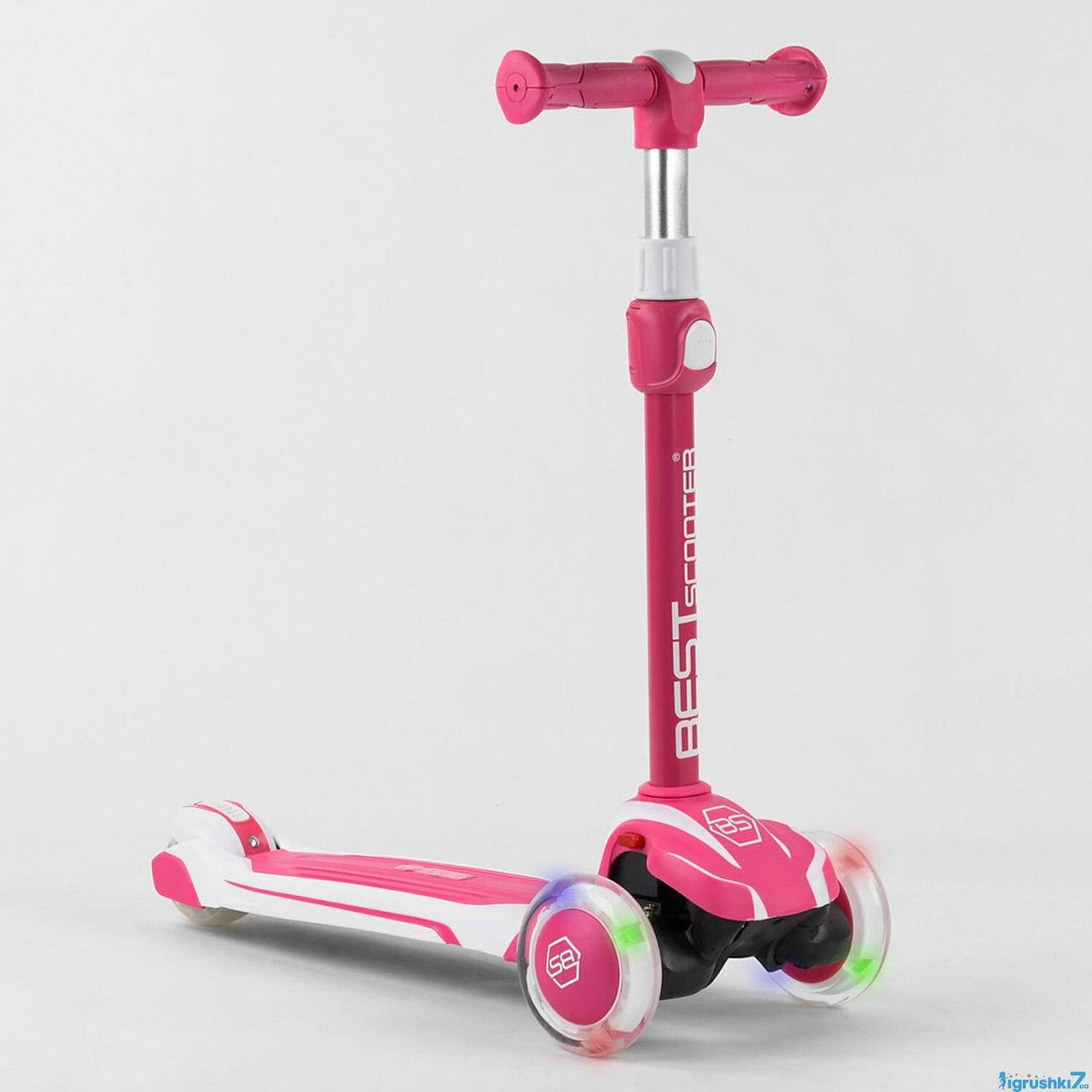 Самокат трехколесный Best Scooter MX-70908 MAXI (6) алюминиевый руль, 3 колеса PU со светом, d=12 см
Самокат трехколесный Best Scooter MX-70908 MAXI (6) алюминиевый руль, 3 колеса PU со светом, d=12 см