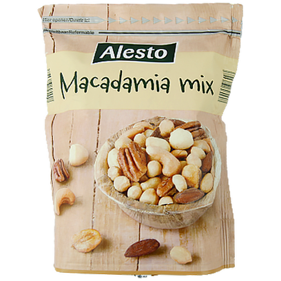 Горішки Алесто Макадамія мікс Alesto macadamia mix 200g 30шт/ящ (Код : 00-00010320)
Горішки Алесто Макадамія мікс Alesto macadamia mix 200g 30шт/ящ (Код : 00-00010320)