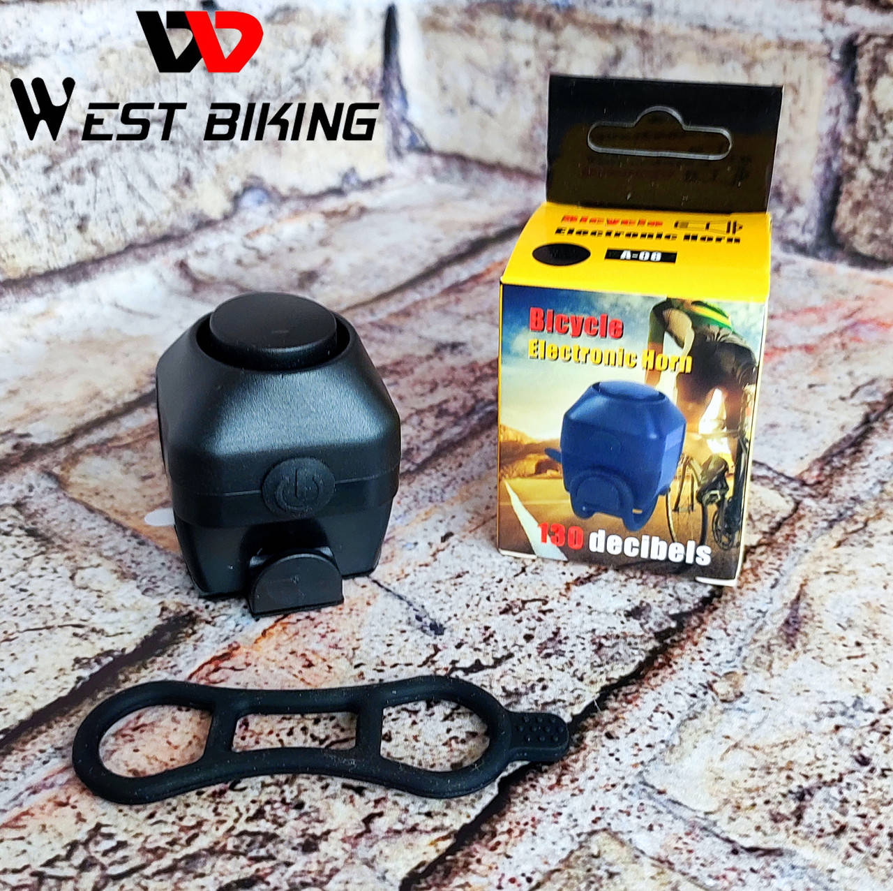 Велосипедный звонок West Biking A-08 Bicycle Electronic Horn 130 Db электронный велозвонок, Черный
Велосипедный звонок West Biking A-08 Bicycle Electronic Horn 130 Db электронный велозвонок, Черный