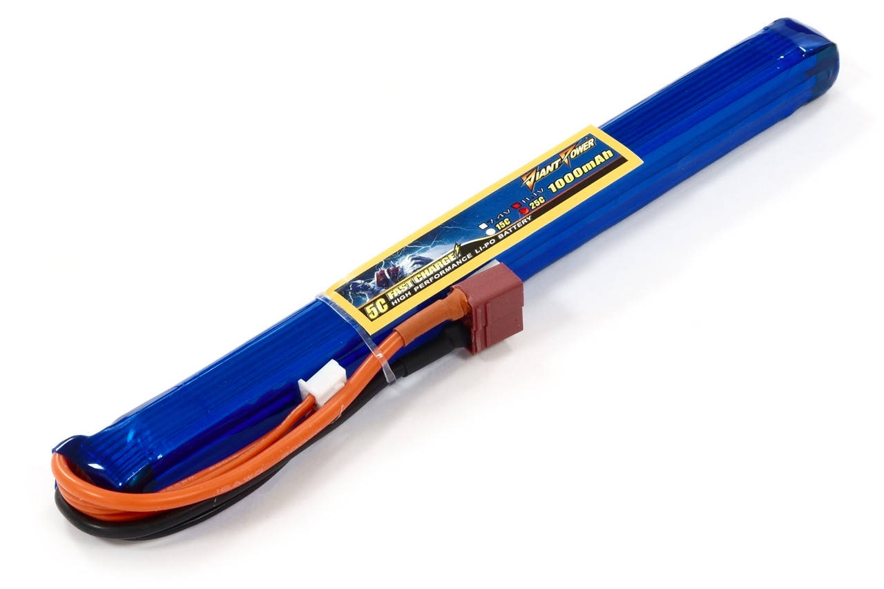 Аккумулятор для страйкбола Giant Power (Dinogy) Li-Pol 1000 мАч 11.1 В 185x15x15 мм T-Plug 25C
Аккумулятор для страйкбола Giant Power (Dinogy) Li-Pol 1000 мАч 11.1 В 185x15x15 мм T-Plug 25C