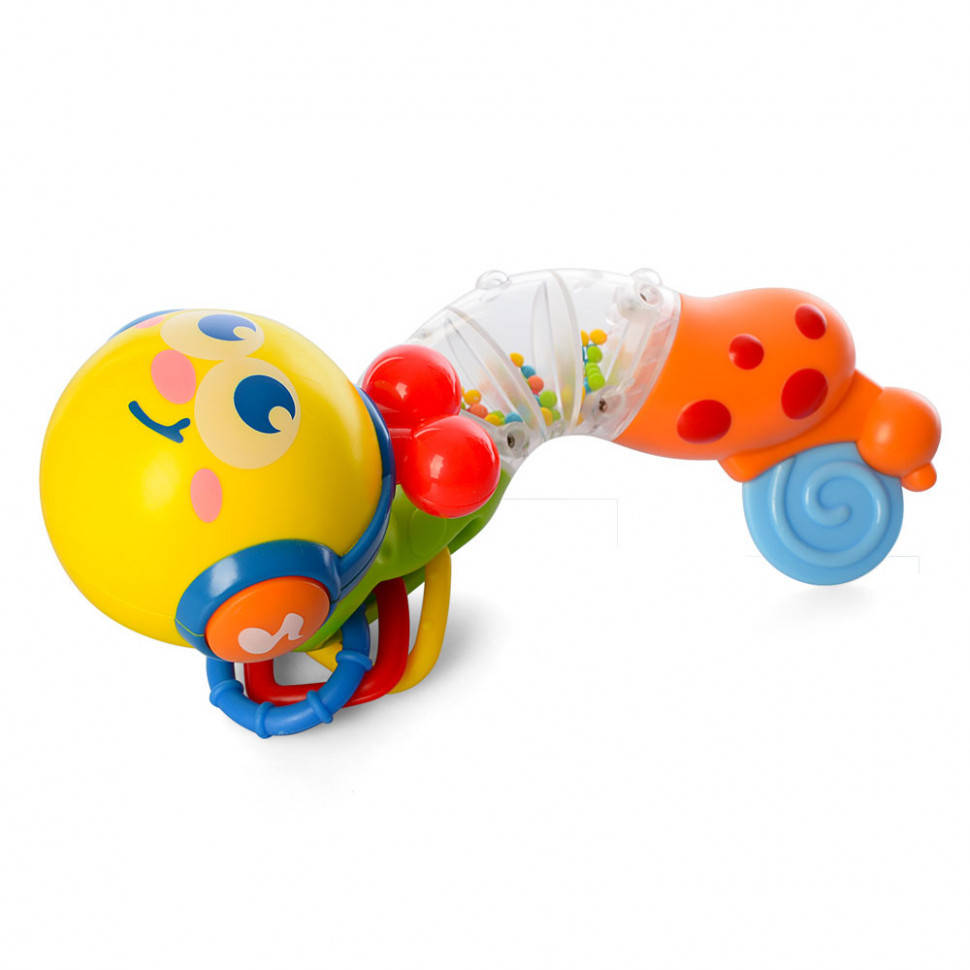 Детская крутящаяся погремушка с прорезывателем "Гусеничка" Hola, 17 х 7 х 29 см
Детская крутящаяся погремушка с прорезывателем "Гусеничка" Hola, 17 х 7 х 29 см