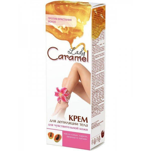 Крем для депиляции тела для чувствительной кожи 100мл Lady Caramel
Крем для депиляции тела для чувствительной кожи 100мл Lady Caramel