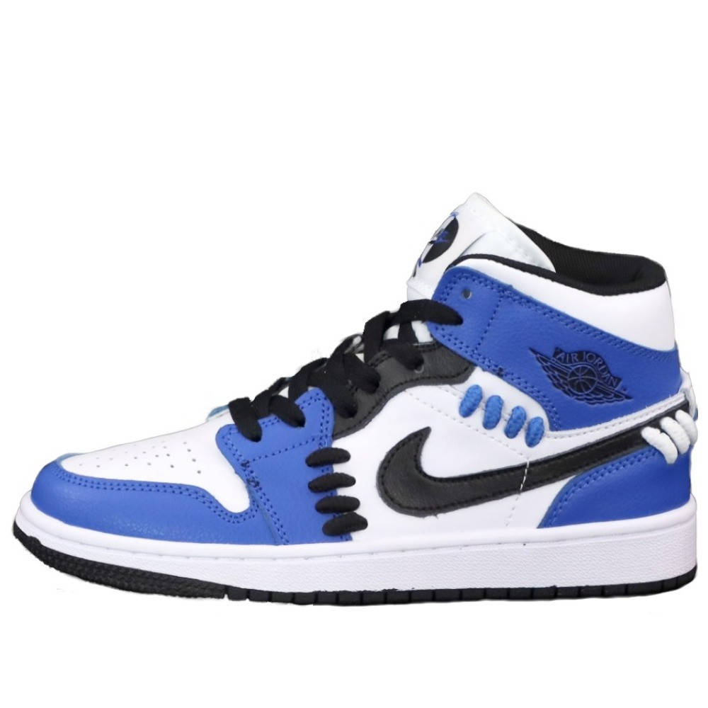 Женские кроссовки Nike Air Jordan 1 Retro Mid, бело-синие кроссовки кожаные найк аир джордан 1 ретро мид, Разные цвета
Женские кроссовки Nike Air Jordan 1 Retro Mid, бело-синие кроссовки кожаные найк аир джордан 1 ретро мид, Разные цвета