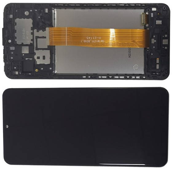 Дисплей Samsung A125F Galaxy A12 (2020) модуль в сборе с рамкой, черный, Original (PRC)
Дисплей Samsung A125F Galaxy A12 (2020) модуль в сборе с рамкой, черный, Original (PRC)