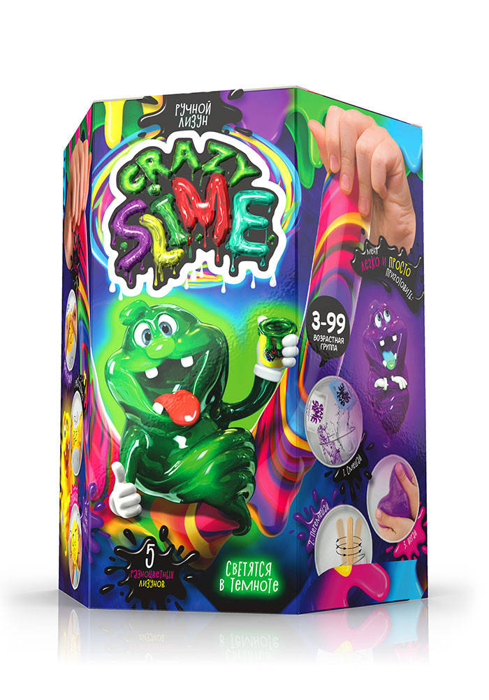 Безопасный набор для проведения опытов "Crazy Slime" SLM-01 для изготовления лизунов Безопасный
Безопасный набор для проведения опытов "Crazy Slime" SLM-01 для изготовления лизунов Безопасный