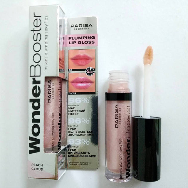 Блеск для объема губ с шиммером Parisa Cosmetics Wonder booster PLG-01 № 02 Светло-розовый
Блеск для объема губ с шиммером Parisa Cosmetics Wonder booster PLG-01 № 02 Светло-розовый