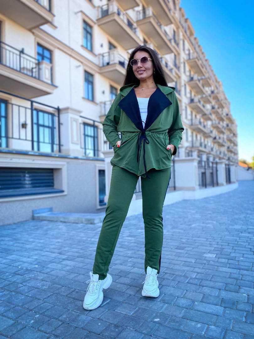 Брючный костюм женский турецкая двунитка размеры: 42-52(2цв) "LARA" недорого от прямого поставщика, Разные цвета
Брючный костюм женский турецкая двунитка размеры: 42-52(2цв) "LARA" недорого от прямого поставщика, Разные цвета