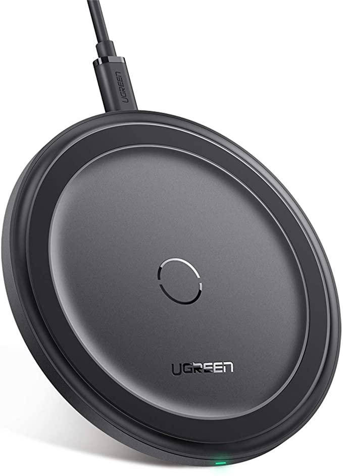 Безпровідний зарядний пристрій UGREEN ED032 Fast Wireless Charger 10W/7.5W/5W Black (60470), Черный
Безпровідний зарядний пристрій UGREEN ED032 Fast Wireless Charger 10W/7.5W/5W Black (60470), Черный