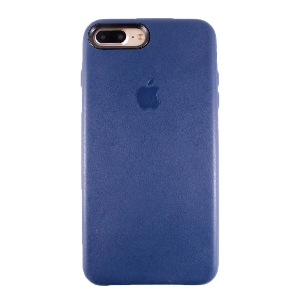 Чехол-накладка DK кожа с лого яблоком для Apple iPhone 7 Plus / 8 Plus (dark blue), Синий
Чехол-накладка DK кожа с лого яблоком для Apple iPhone 7 Plus / 8 Plus (dark blue), Синий