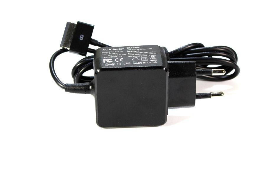 Сертифицированное зарядное устройство KFD 15V 1.2A (40-pin) для планшета Asus TF101, TF300, TF700
Сертифицированное зарядное устройство KFD 15V 1.2A (40-pin) для планшета Asus TF101, TF300, TF700