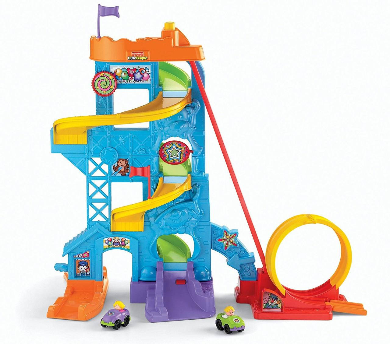 Fisher-Price парк развлечений Little People эко упаковка Loops n Swoops Amusement Park
Fisher-Price парк развлечений Little People эко упаковка Loops n Swoops Amusement Park