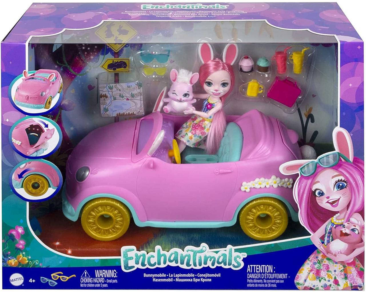 Игровой набор Энчантималс Машинка с куклой Бри Кроли и аксессуары Enchantimals Bunnymobile Car
Игровой набор Энчантималс Машинка с куклой Бри Кроли и аксессуары Enchantimals Bunnymobile Car