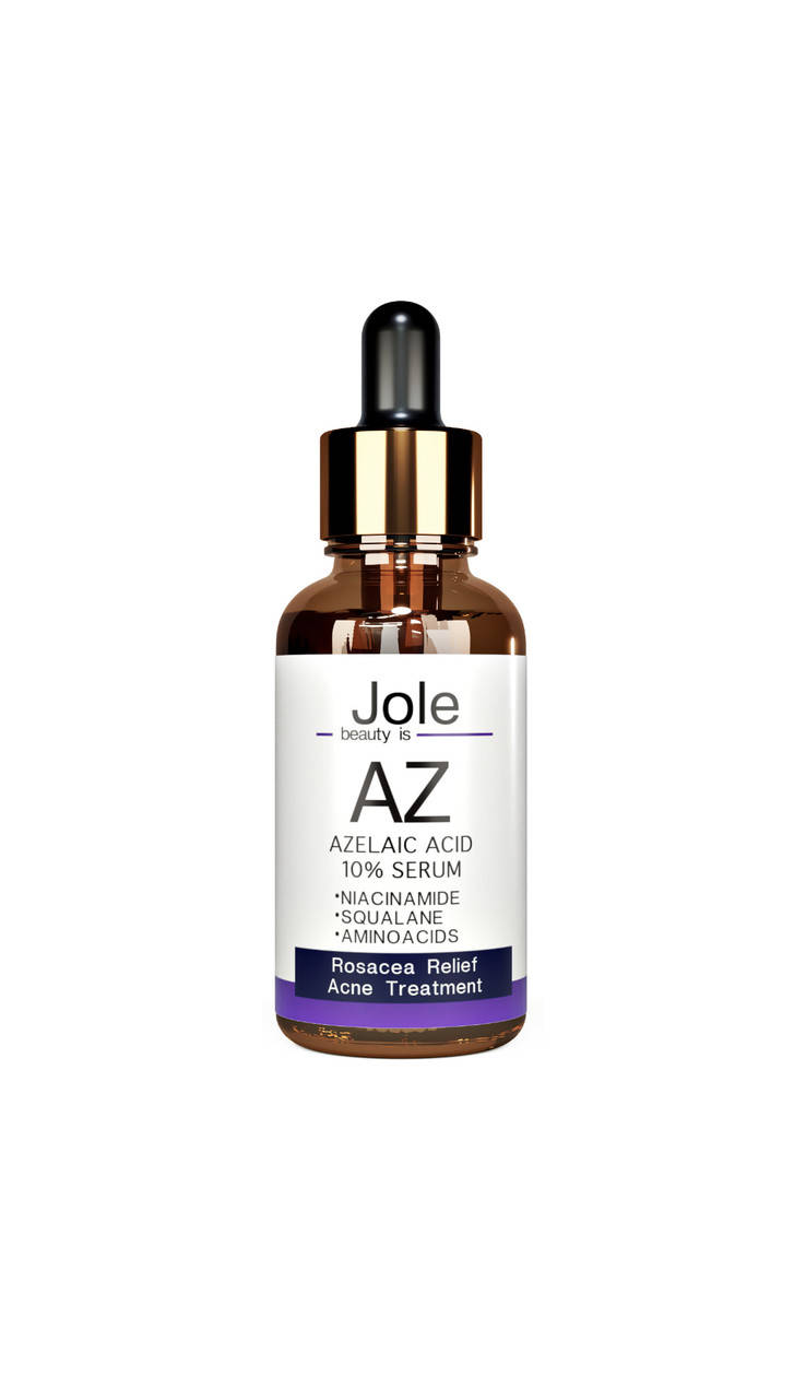 Сыворотка от акне Jole Anti Acne Azelaic acid Serum с азелаиновой кислотой 10% 30 мл
Сыворотка от акне Jole Anti Acne Azelaic acid Serum с азелаиновой кислотой 10% 30 мл