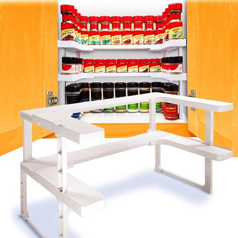 Полка-органайзер для специй Spicy Shelf / Многофункциональный органайзер-полка для специй и банок
Полка-органайзер для специй Spicy Shelf / Многофункциональный органайзер-полка для специй и банок