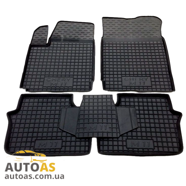 Полиуретановые (автогум) коврики в салон Chery M11 2008- 2013/ Чери М11, Черный
Полиуретановые (автогум) коврики в салон Chery M11 2008- 2013/ Чери М11, Черный