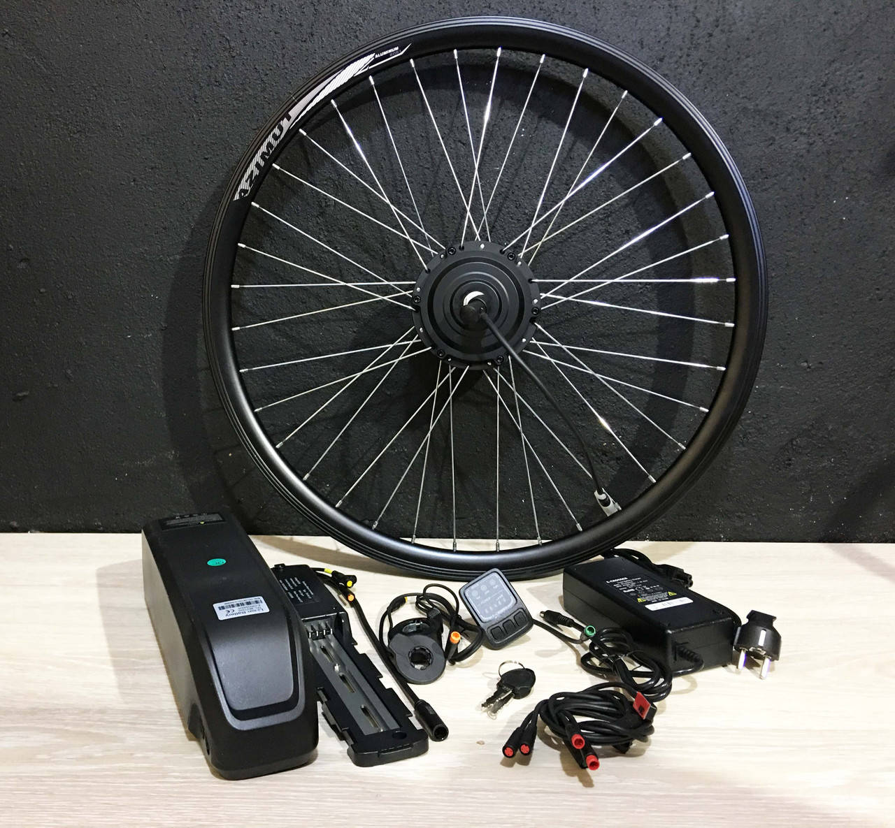 Электронабор Передний 36V/500W E-Crosser редукторный 26-29 дюймов, батарея li-ion 13А, с Pass системой
Электронабор Передний 36V/500W E-Crosser редукторный 26-29 дюймов, батарея li-ion 13А, с Pass системой