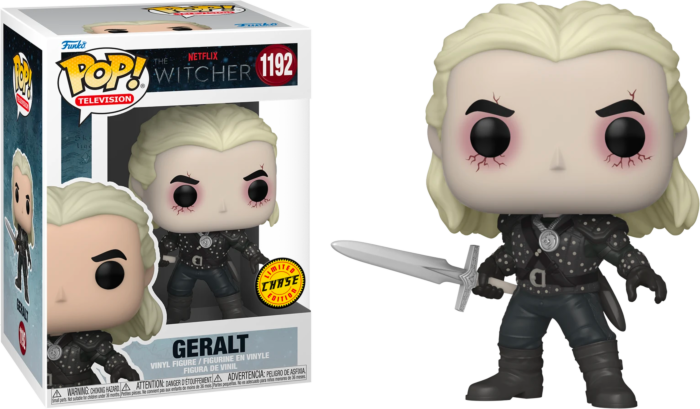 Фигурка Funko Pop Фанко Поп Ведьмак Геральт The Witcher Geralt Chase Exclusive 10 см Serial W CG 1192
Фигурка Funko Pop Фанко Поп Ведьмак Геральт The Witcher Geralt Chase Exclusive 10 см Serial W CG 1192