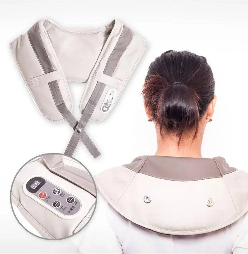 Ударный вибромассажер для спины плеч шеи Cervical Massage Shawls Вибрационно-ударный массажер лечебный массаж
Ударный вибромассажер для спины плеч шеи Cervical Massage Shawls Вибрационно-ударный массажер лечебный массаж