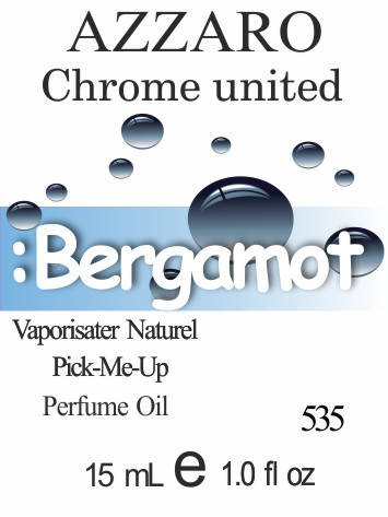 Парфюмерное масло (535) версия аромата Аззаро Chrome United - 15 мл
Парфюмерное масло (535) версия аромата Аззаро Chrome United - 15 мл