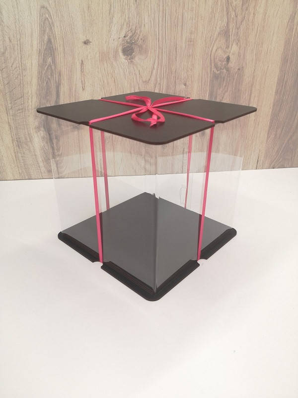Коробка для торта.Прозрачная коробка для торта тубус.Упаковка для торта тубус черный 25*25
Коробка для торта.Прозрачная коробка для торта тубус.Упаковка для торта тубус черный 25*25