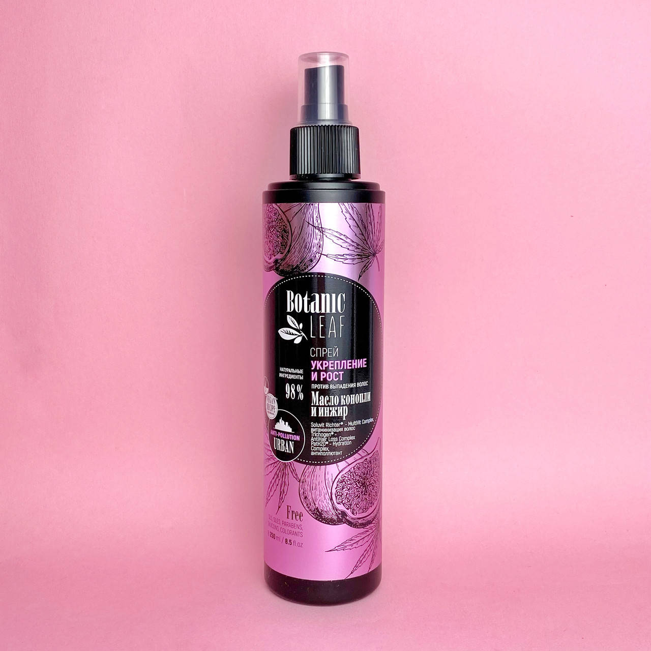 Спрей против выпадения волос "Укрепление и рост" Botanic Leaf
Спрей против выпадения волос "Укрепление и рост" Botanic Leaf