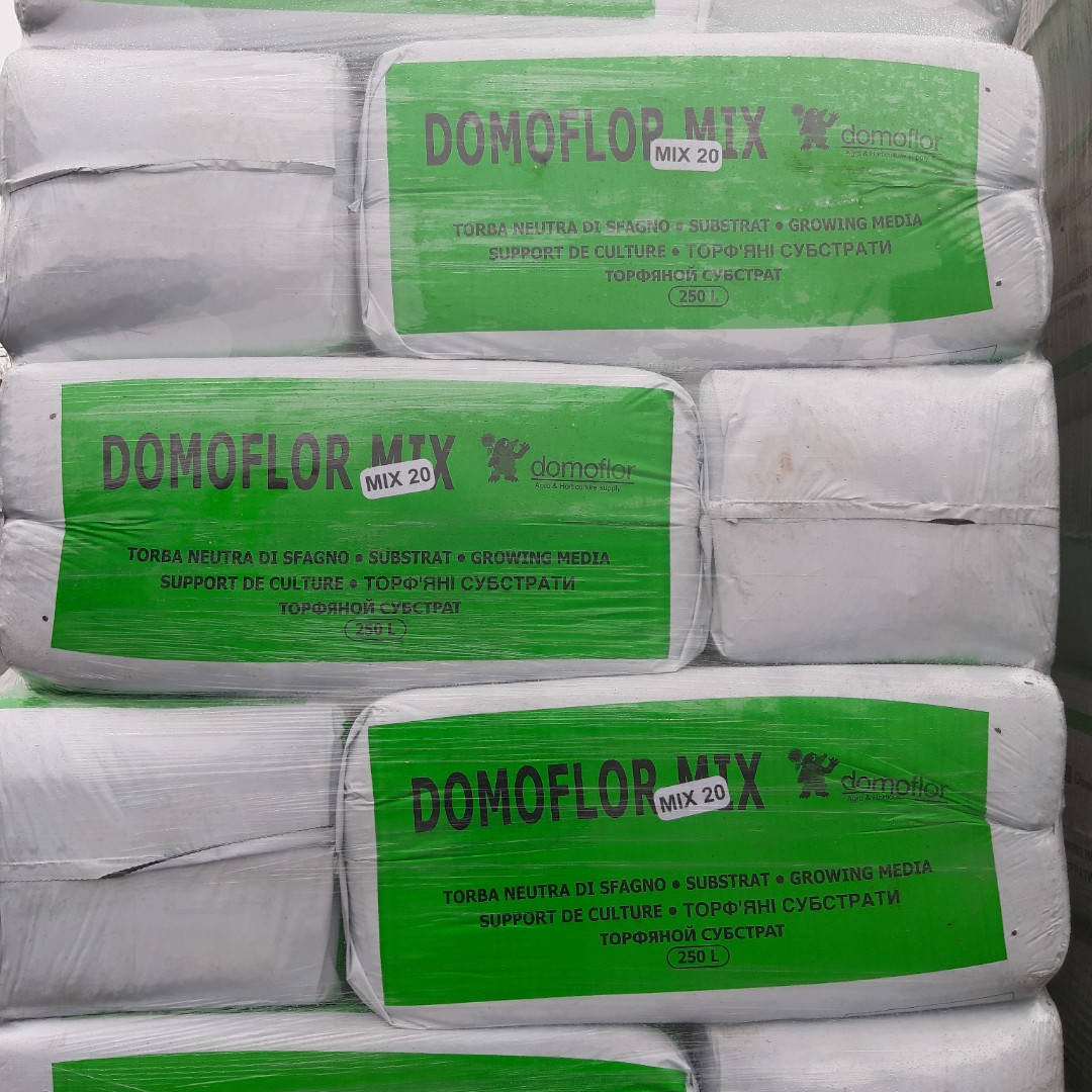 Торфяной субстрат Домофлор Domoflor Mix 20, фракция 0-20мм, 250 л.
Торфяной субстрат Домофлор Domoflor Mix 20, фракция 0-20мм, 250 л.