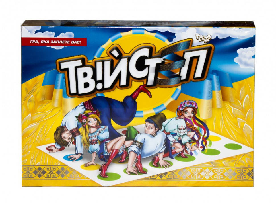 Напольная игра Твистер "Твійстеп" 0023DT на укр. языке Гра для підлоги Твістер "Твійстеп" 0023DT укр. мовою
Напольная игра Твистер "Твійстеп" 0023DT на укр. языке Гра для підлоги Твістер "Твійстеп" 0023DT укр. мовою