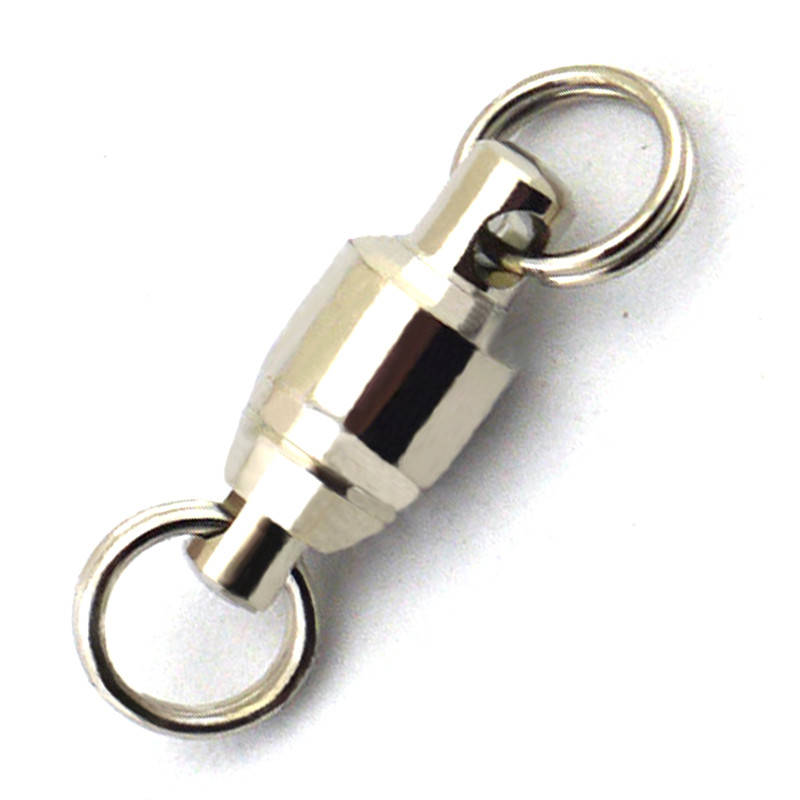 Вертлюг Kamasaki с заводными кольцами на подшипнике №1 BN 6001 5шт Ball Bearing Swivel with split ri
Вертлюг Kamasaki с заводными кольцами на подшипнике №1 BN 6001 5шт Ball Bearing Swivel with split ri