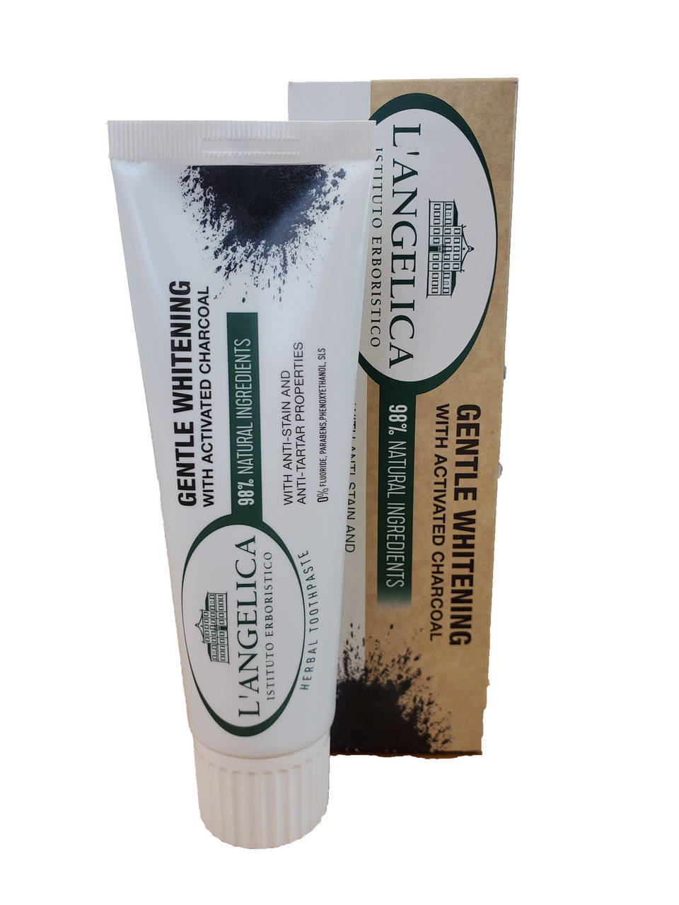 Отбеливающая зубная паста L'Angelica Gentle Whitening с древесным углем, 75 мл
Отбеливающая зубная паста L'Angelica Gentle Whitening с древесным углем, 75 мл