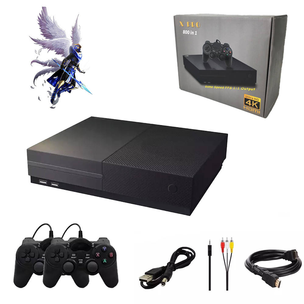 Игровая приставка встроенных 800 игр детская консоль 4К HDMI Ретро игры Телевизионная приставка X PRO
Игровая приставка встроенных 800 игр детская консоль 4К HDMI Ретро игры Телевизионная приставка X PRO