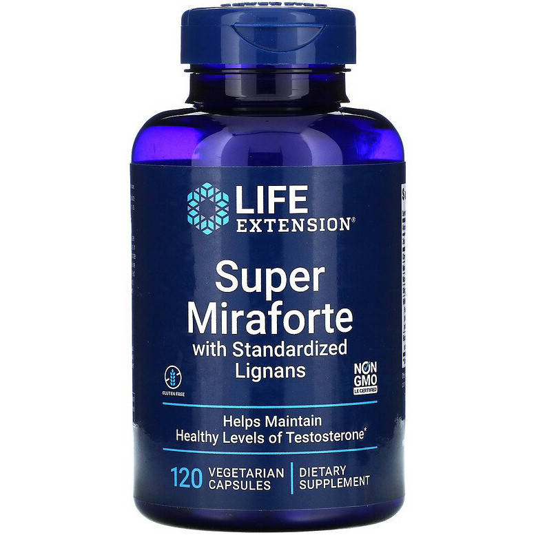 Комплекс с лигнанами для мужчин Life Extension "Super Miraforte with Standardized Lignans" (120 капсул)
Комплекс с лигнанами для мужчин Life Extension "Super Miraforte with Standardized Lignans" (120 капсул)