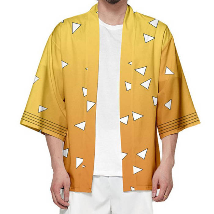 Хаори Зеницу без надписей Клинок рассекающий демонов Bioworld S
Хаори Зеницу без надписей Клинок рассекающий демонов Bioworld S