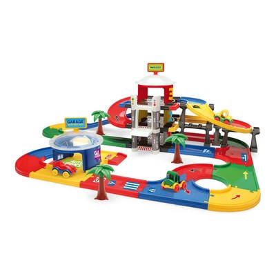 Игровой набор Wader Мега гараж с лифтом 3 уровня (50320) 7,4 метра, в кор. 90*53*14см, ТМ Wader
Игровой набор Wader Мега гараж с лифтом 3 уровня (50320) 7,4 метра, в кор. 90*53*14см, ТМ Wader