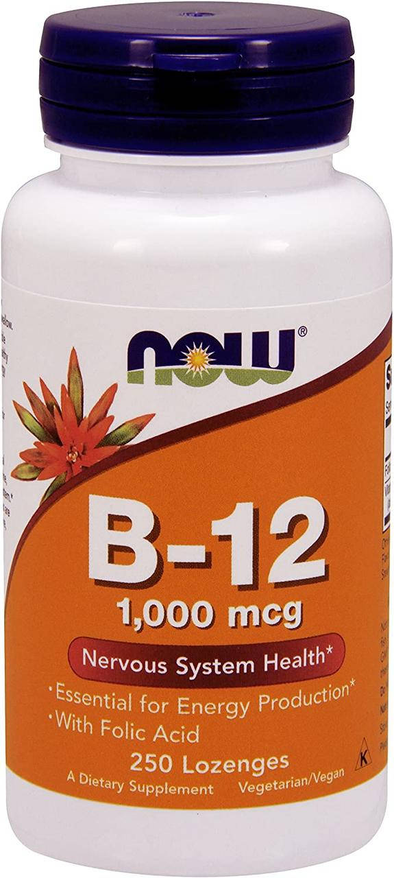 Now Foods B-12 1000 mcg 250 пастилок
Now Foods B-12 1000 mcg 250 пастилок