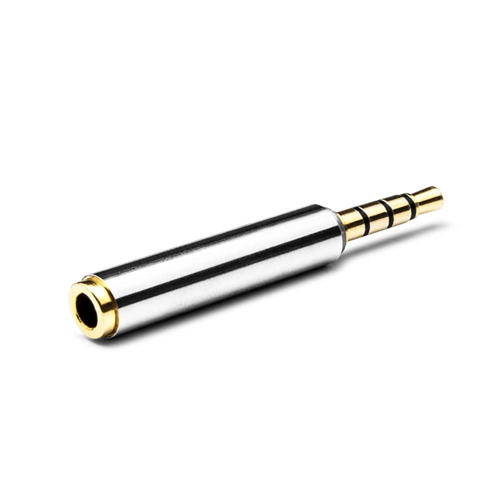 Переходник конвертер Alitek CTIA - OMTP 3.5 мм прямой, 4 pin
Переходник конвертер Alitek CTIA - OMTP 3.5 мм прямой, 4 pin