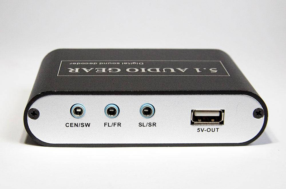 Аудио декодер конвертер ЦАП преобразователь звука с цифрового digital S/PDIF audio оптика коаксиальный в аналоговый 5.1 (HDA51-A)
Аудио декодер конвертер ЦАП преобразователь звука с цифрового digital S/PDIF audio оптика коаксиальный в аналоговый 5.1 (HDA51-A)