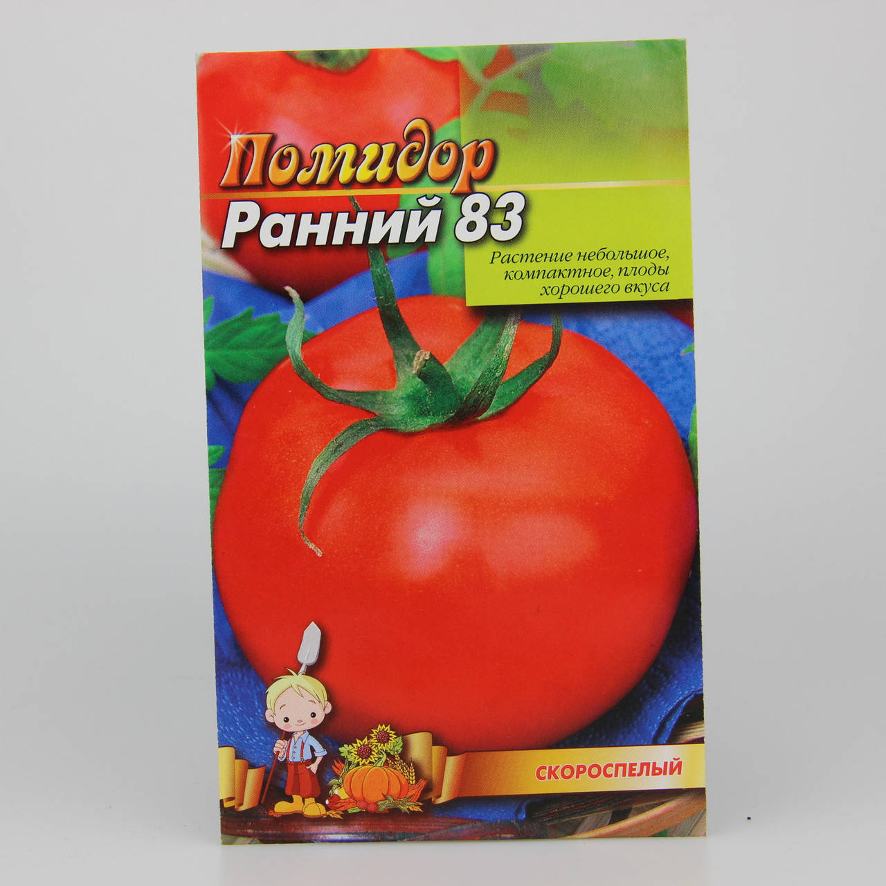 Томат Ранний 83 фермерский пакет 3 г
Томат Ранний 83 фермерский пакет 3 г
