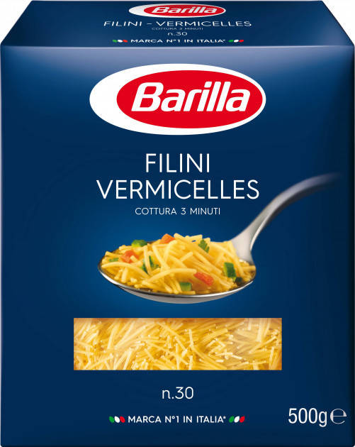 Макароны Barilla 500г, вермишель. n.30
Макароны Barilla 500г, вермишель. n.30