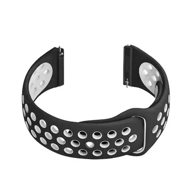 Модный силиконовый ремешок для часов Xiaomi Amazfit Bip ширина крепления 20мм Black-White
Модный силиконовый ремешок для часов Xiaomi Amazfit Bip ширина крепления 20мм Black-White