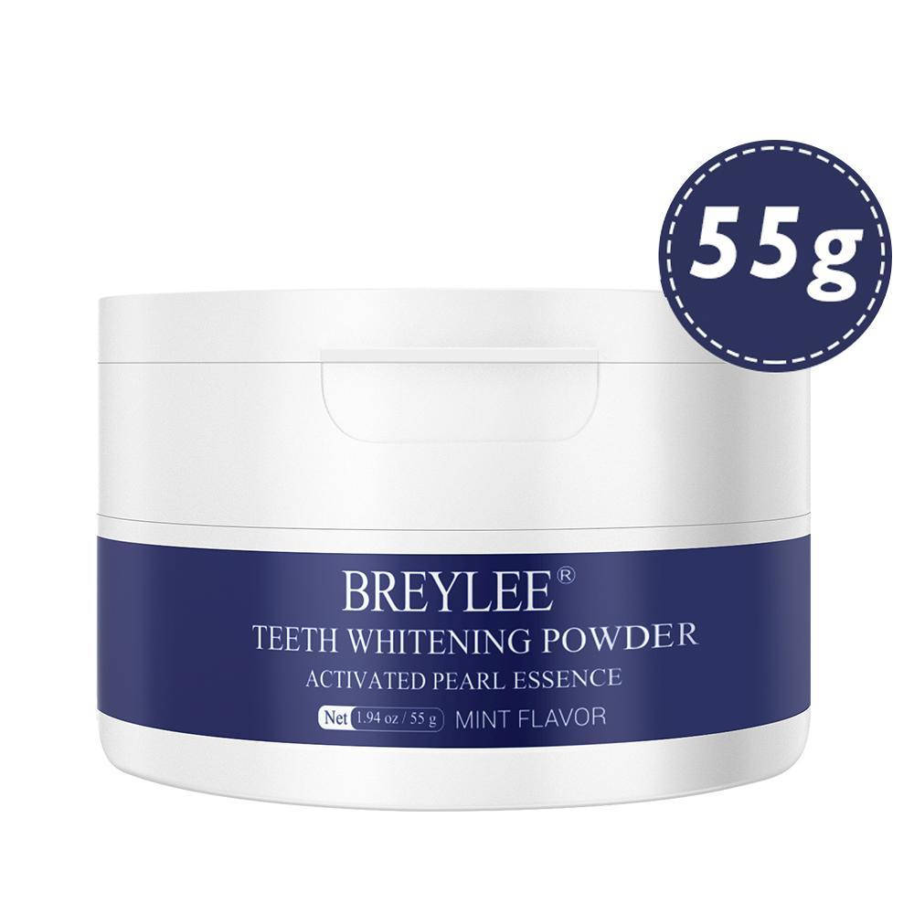 Порошок для отбеливания зубов с жемчугом Breylee Teeth Whitening Powder Activated Pearl Essence, 55г
Порошок для отбеливания зубов с жемчугом Breylee Teeth Whitening Powder Activated Pearl Essence, 55г