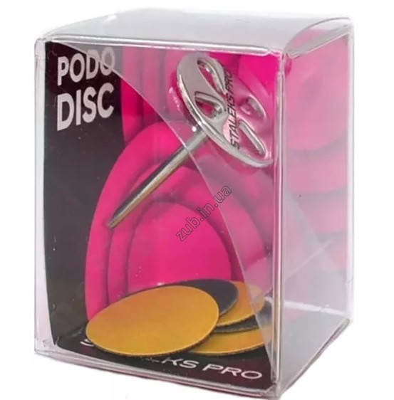 Диск педикюрный Staleks Pododisc PDset и набор сменных файлов 180грит, 5шт
Диск педикюрный Staleks Pododisc PDset и набор сменных файлов 180грит, 5шт