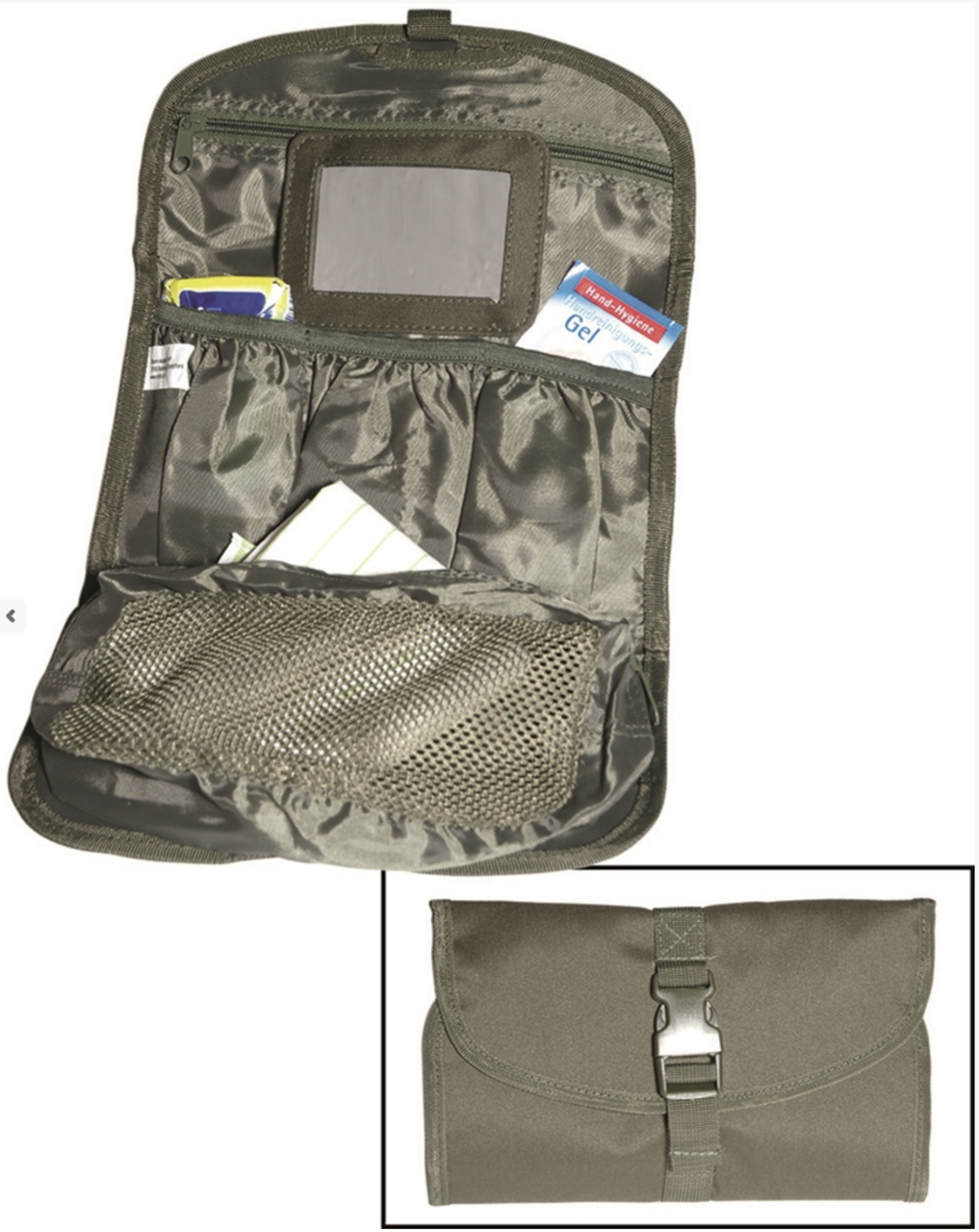 Сумка для туалетных принадлежностей - Несессор армейский олива BRIT.TOILET BAG OLIV MIL-TEC Германия, Оливковый
Сумка для туалетных принадлежностей - Несессор армейский олива BRIT.TOILET BAG OLIV MIL-TEC Германия, Оливковый