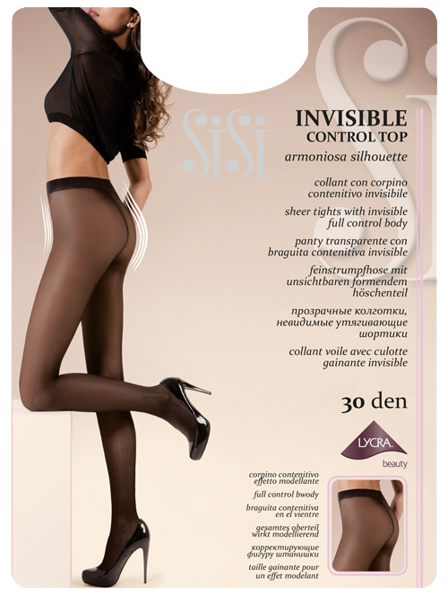 Колготки женские невидимые утягивающие шортики Sisi INVISIBLE CONTROL TOP 30 30 Den, , londra
Колготки женские невидимые утягивающие шортики Sisi INVISIBLE CONTROL TOP 30 30 Den, , londra