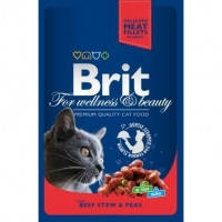 Brit Premium Cat Pouches with Beef Stew and Peas паучи для взрослых кошек с кусочками тушеной говядины и
Brit Premium Cat Pouches with Beef Stew and Peas паучи для взрослых кошек с кусочками тушеной говядины и