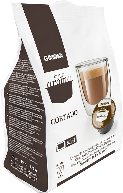 Кофе в капсулах Dolce Gusto (Nescafe) Gimoka Cortado 16 шт., Италия (Нескафе Дольче Густо)
Кофе в капсулах Dolce Gusto (Nescafe) Gimoka Cortado 16 шт., Италия (Нескафе Дольче Густо)
