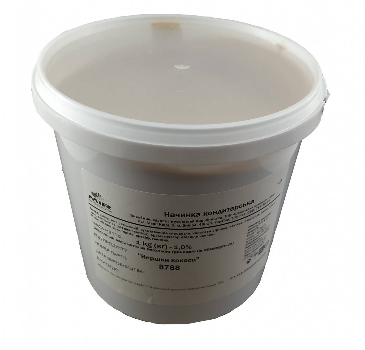 Начинка Рафаэлло (Сливочный кокос)
Начинка Рафаэлло (Сливочный кокос)