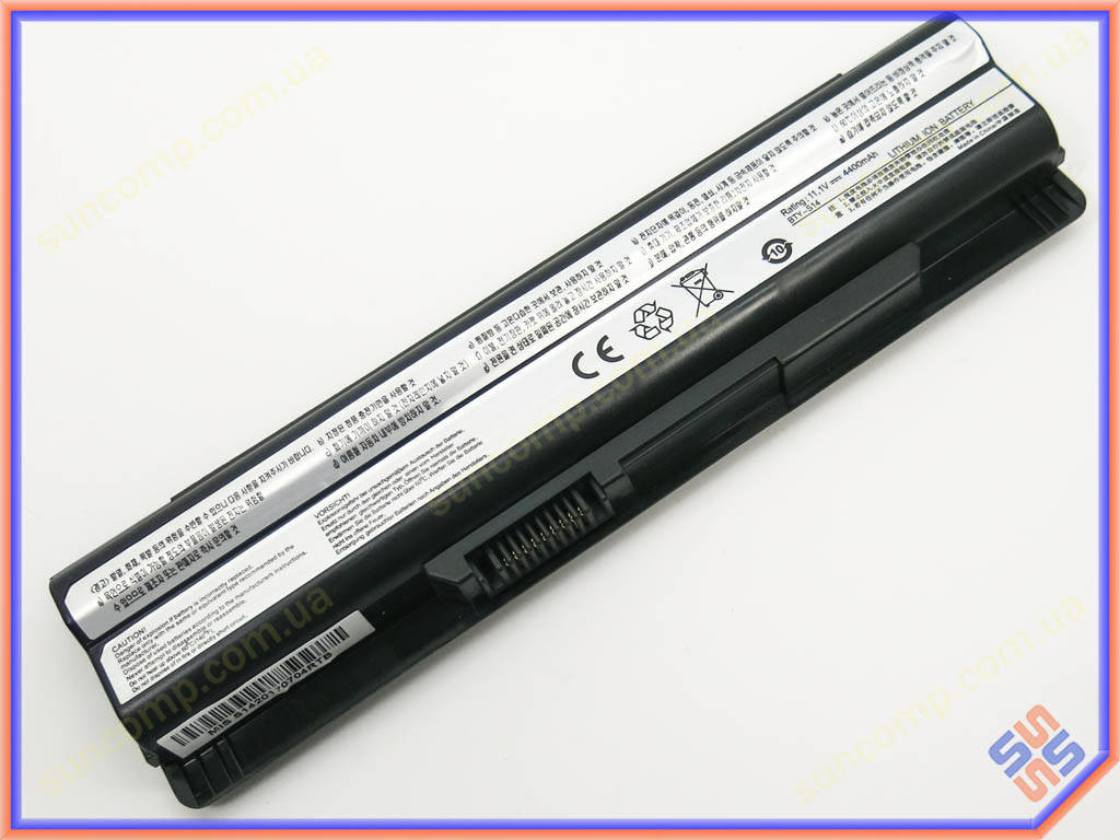 Батарея BTY-S14 для MSI FX400, FR600, FX600, FX603, FX610, FX610, FX620, GE60, GE70, GE620, GE620DX CR650 CR70
Батарея BTY-S14 для MSI FX400, FR600, FX600, FX603, FX610, FX610, FX620, GE60, GE70, GE620, GE620DX CR650 CR70