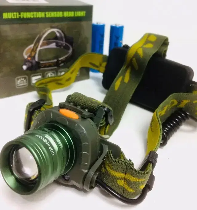 Налобный фонарь с датчиком движения Bailong Police BL-602/4822/1505/ 6616, Хаки
Налобный фонарь с датчиком движения Bailong Police BL-602/4822/1505/ 6616, Хаки